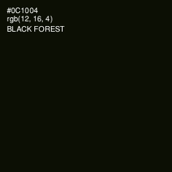 #0C1004 - Black Forest Color Image